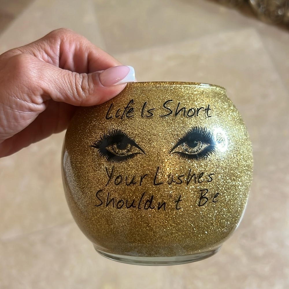 💕Cute glittery bowl💕